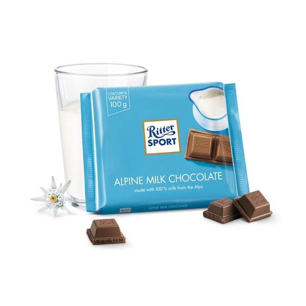 شکلات ریتر اسپورت شیری آلپاین