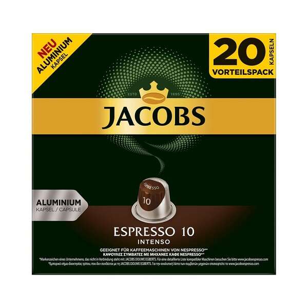 کپسول قهوه جاکوبز اسپرسو اینتنسو